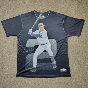 THREE60 GEAR Derek Jeter Shirt Men's XL All Over Print Polyester Lightweight